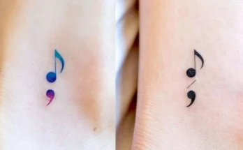 semicolon tattoo