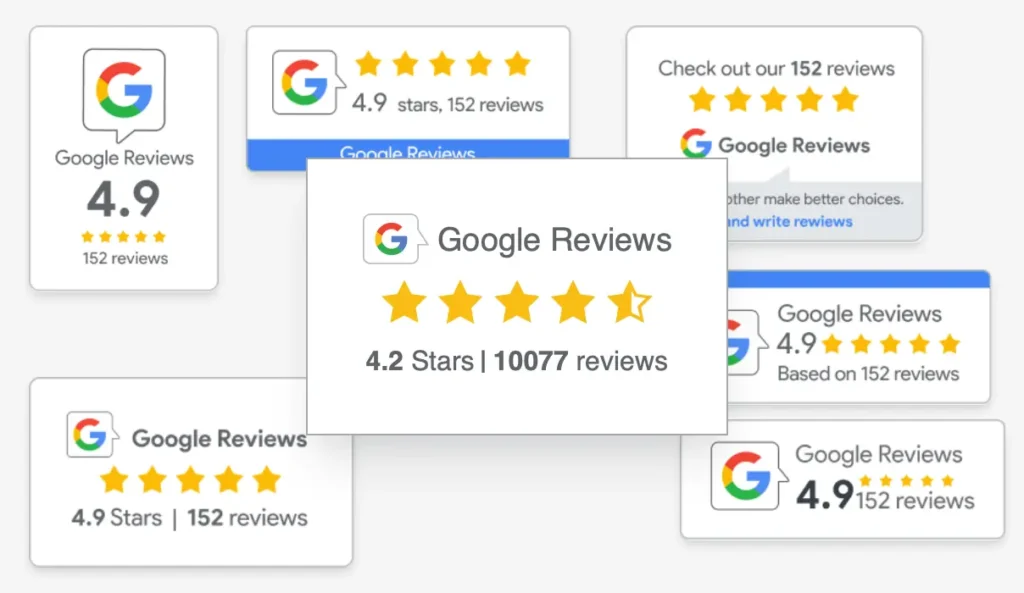 google reviews search by name