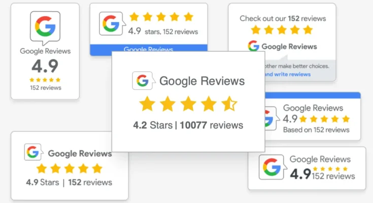 google reviews search by name